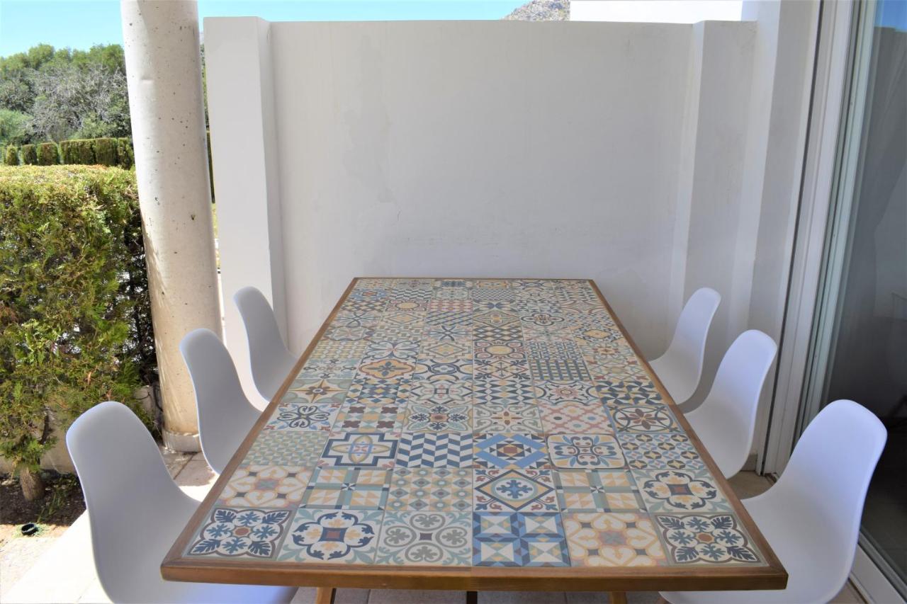 Apartmán Ground Floor With Private Garden Bellresguard Port de Pollença Exteriér fotografie